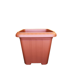 ქოთანი ოთხკუთხა პლას.