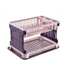 ჭურჭლის საშრობი ორიანი პლას.