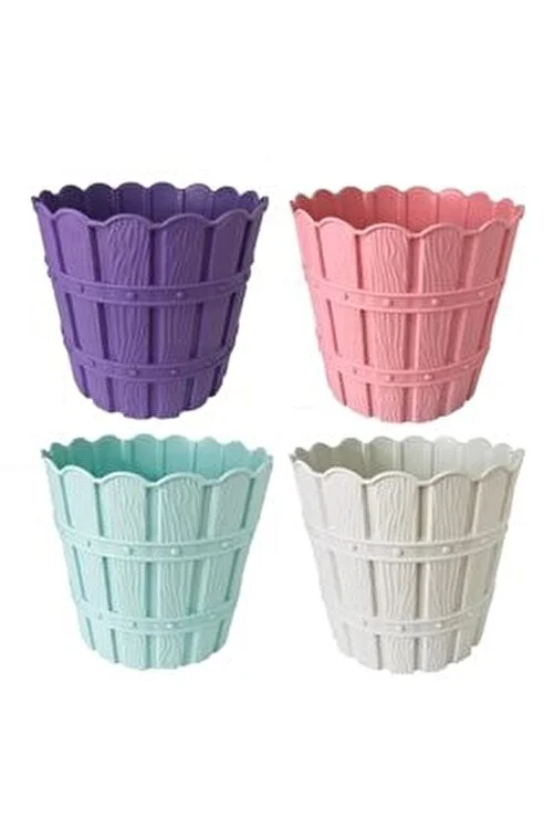 ყვავილის ქოთანი პლასმასის  მყარი ნაწარმი, კარგი დიზაინი